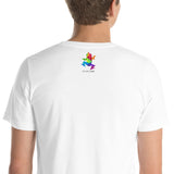 CRYPTO BEAR POLY Short-Sleeve Unisex T-Shirt